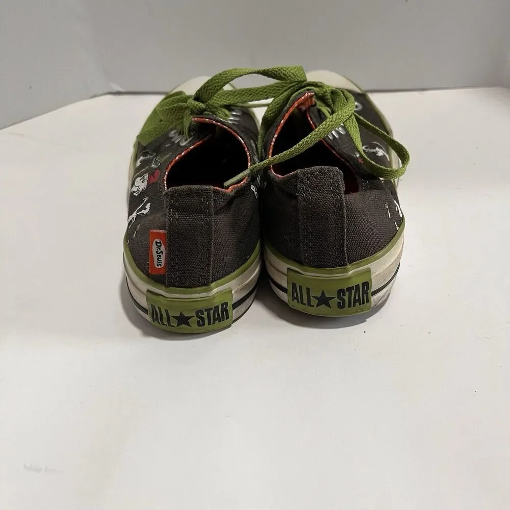 Converse All Star Size 4.5 Dr. Seuss Green Eggs & Ham Whimsical! - Picture 4 of 16
